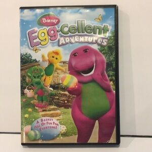 Barney’s egg cellent adventure dvd